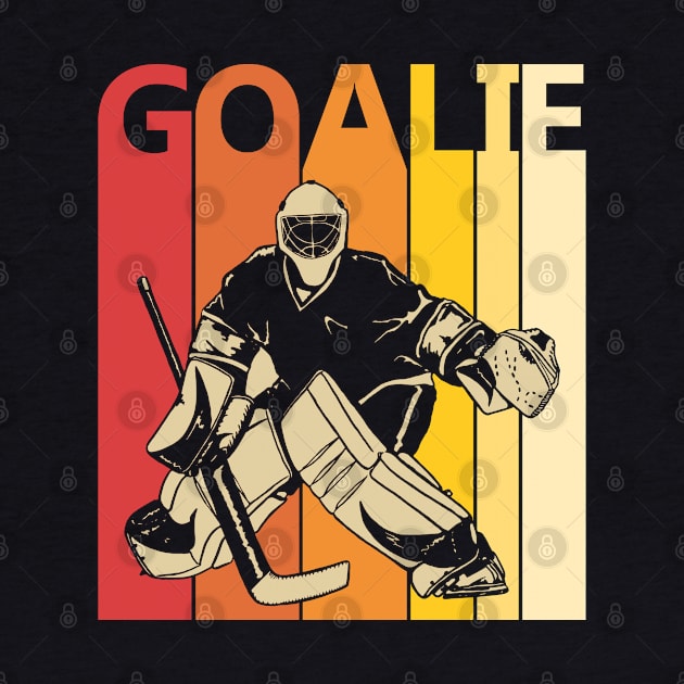 Vintage Hockey Goalie by GWENT